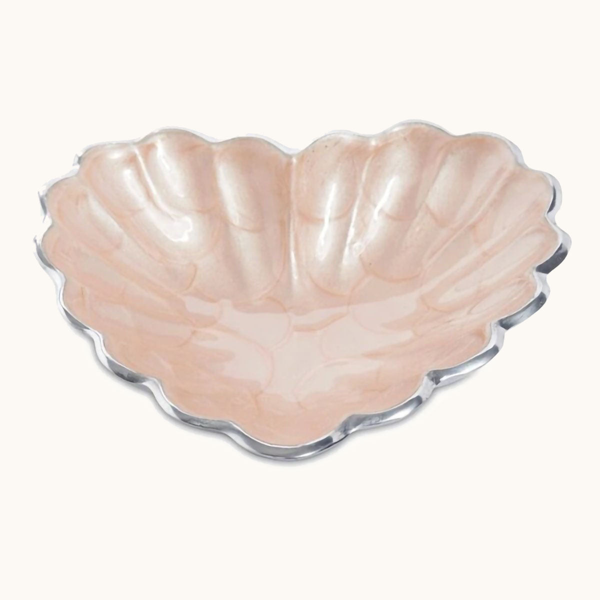 Heart 7" Bowl Pink Ice