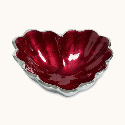 Heart 4" Bowl Pomegranate