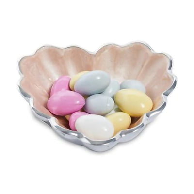 Heart 4" Bowl Pink Ice