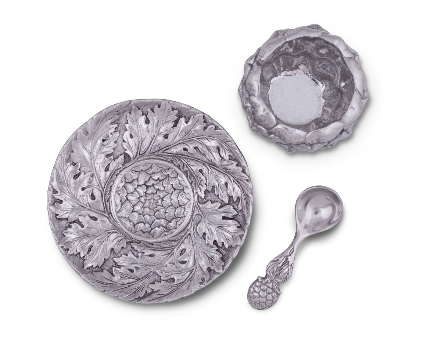 Artichoke Condiment Set 3 Piece