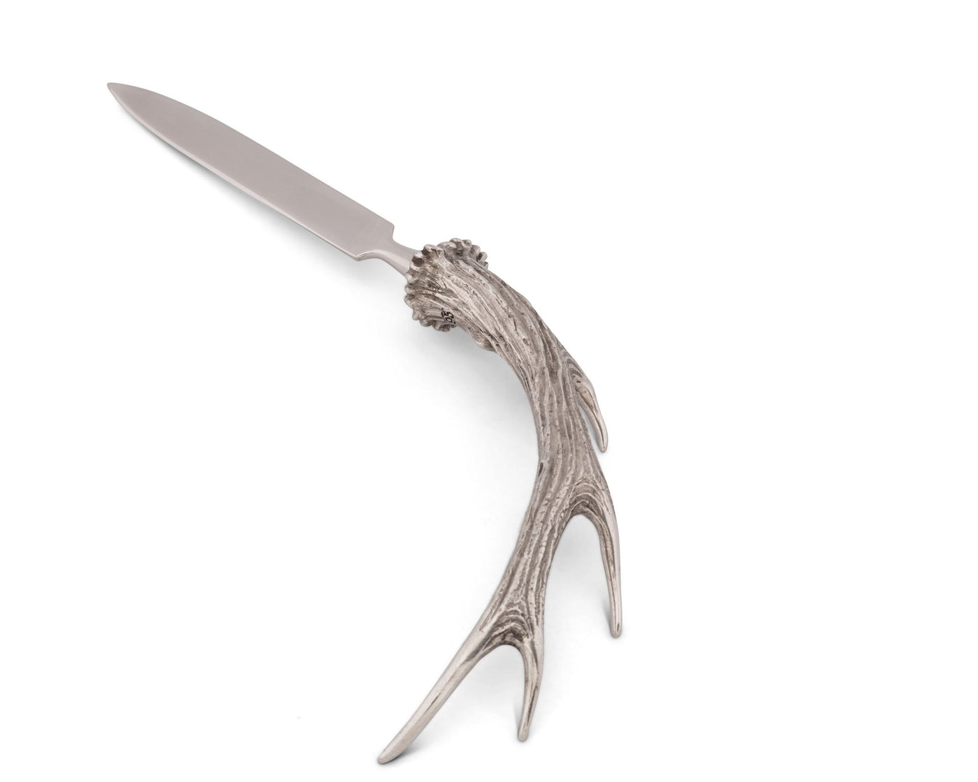 Pewter Handle Antler Letter Opener