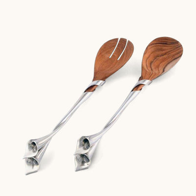 Lily Salad Servers