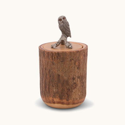 Owl Wood Canister