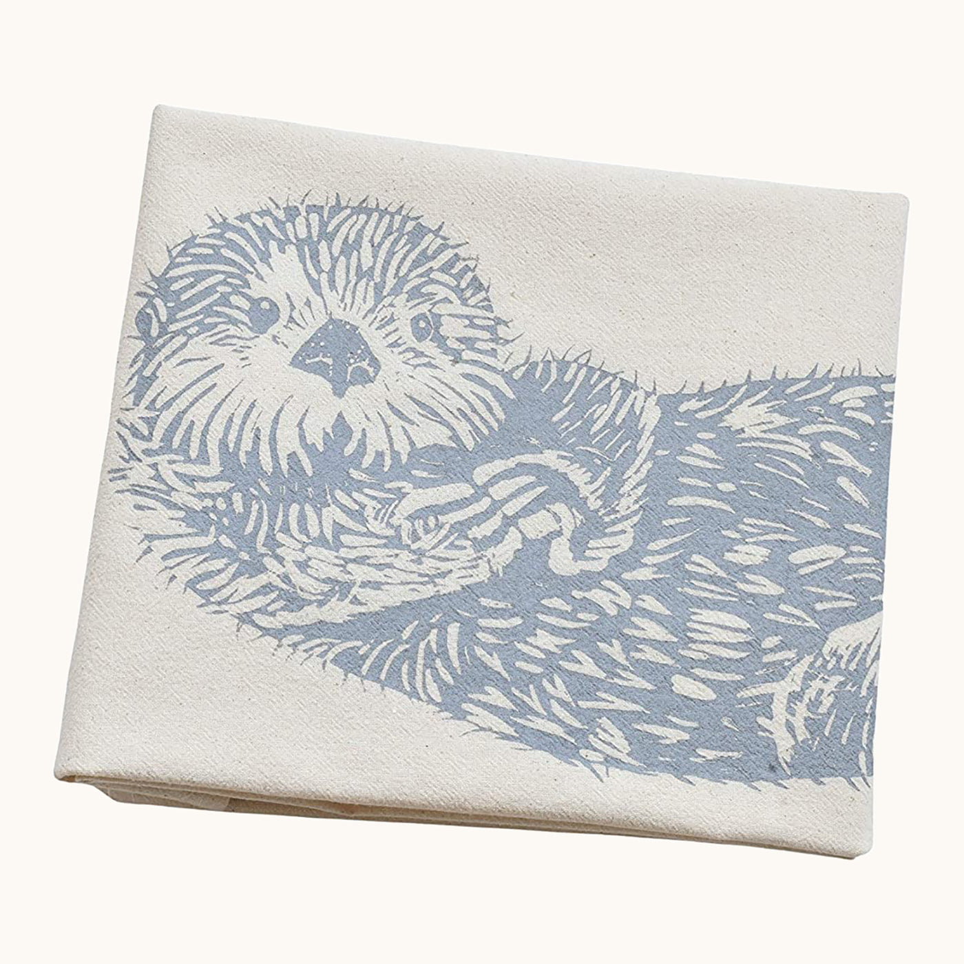 Organic Otter Tea Towel