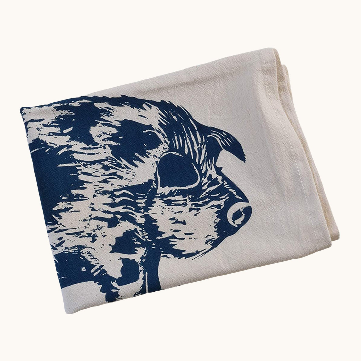 Organic Pig Tea Towel