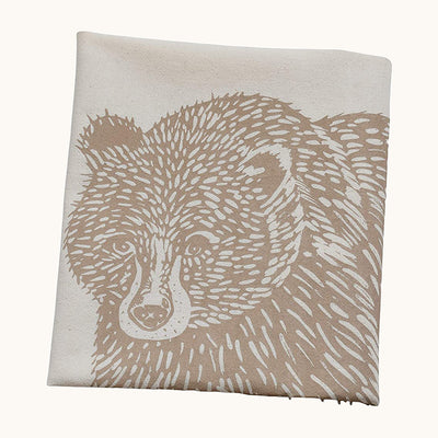 Organic Bear Tea Towel