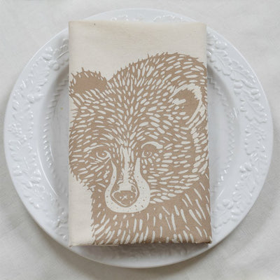 Organic Bear Tea Towel