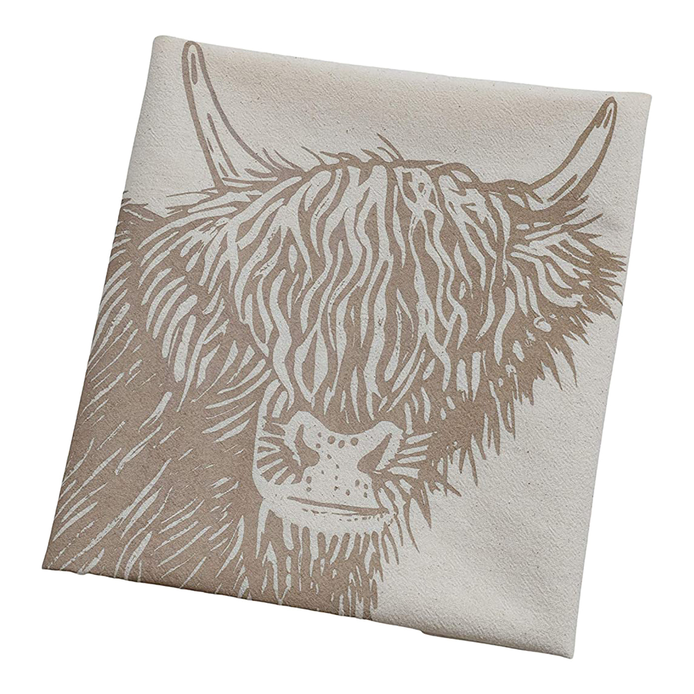 Organic Cow Tea Towel