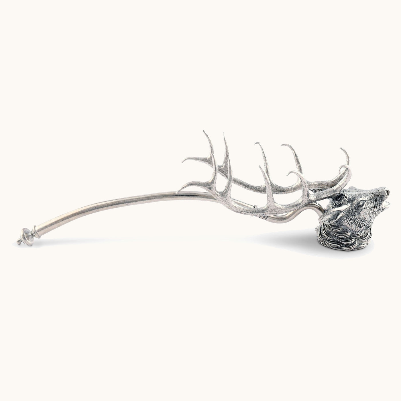 Pewter Elk Candle Snuffer