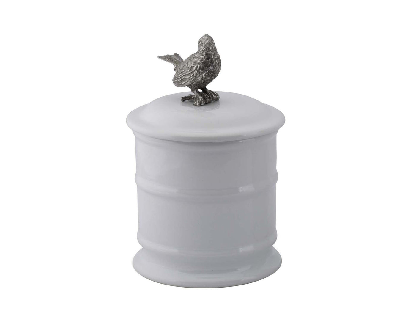 Song Bird Stoneware Canister
