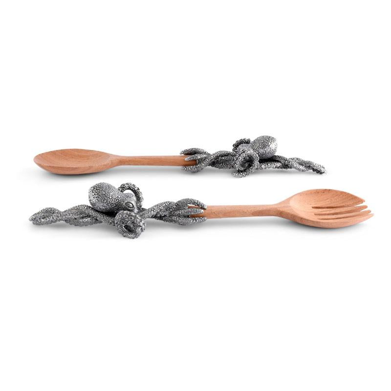 Octopus Salad Server Set