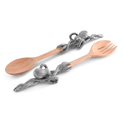 Octopus Salad Server Set