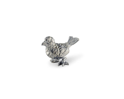 Pewter Song Bird Place Card Holder
