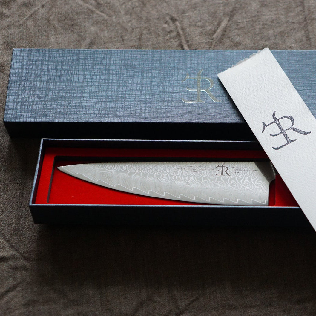Ryda Chef Knife 8" with Olive Handle
