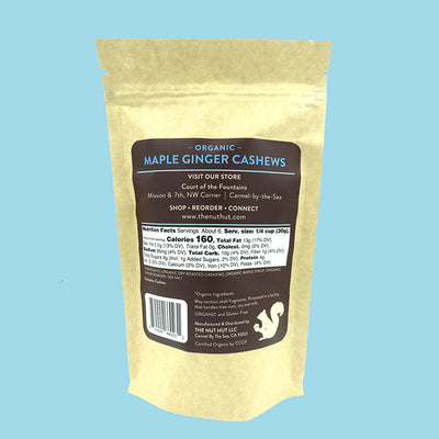 Organic Maple Ginger Cashews